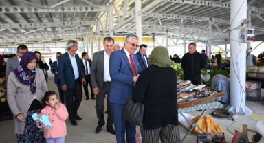 Çamyuva Pazarı Dualarla Açıldı