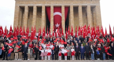 Ankara'da 23 Nisan coşkusu