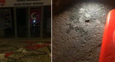 Ataşehir'de CHP seçim bürosuna saldırı