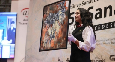 ATO'nun kalıcı konut kampanyasına sanattan 1 milyon liranın üzerinde destek