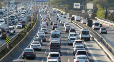 Bayram tatilinin ardından İstanbul'da trafik yoğunluğu başladı