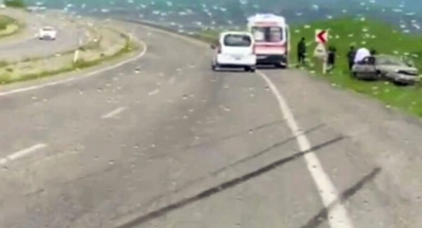 Diyarbakır'da otomobil yoldan çıktı: 6 yaralı