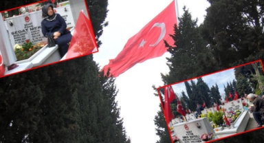 Edirnekapı Şehitliği'nde buruk bayram