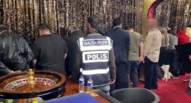 Gaziantep'te kumar operasyonu: 10 gözaltı