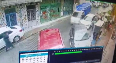 Gaziosmanpaşa'da komşusunu kamyonetle ezmeye çalıştı