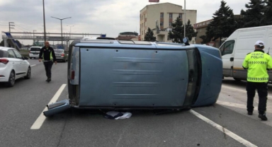Kocaeli'de bayram ziyareti yolunda kaza: 3'ü çocuk 8 yaralı