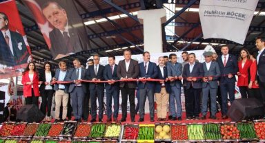 Kumluca Domates İhtisas Fuarı açıldı