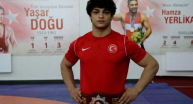 Milli güreşçi Alperen Berber'in hedefi olimpiyat şampiyonluğu