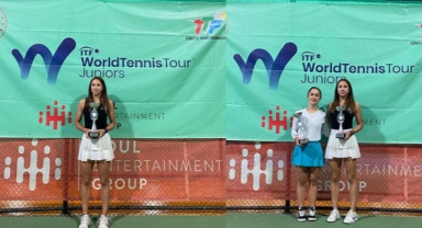 Simay Keleş ve Melisa Uğur, ITF Worldtennis Tour Junior J30 Cup'ta şampiyon