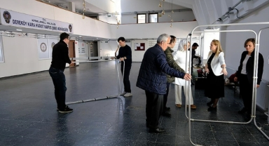 Sınır kapılarında oy verme işlemi için hazırlık yapılıyor