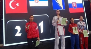 Sırbistan'dan gümüş madalya kazandı