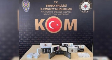 Şırnak'ta kaçakçılık operasyonlarında 24 gözaltı