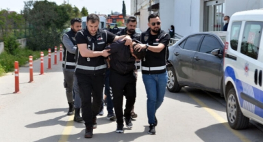 Teslimat sırasında yakalandı