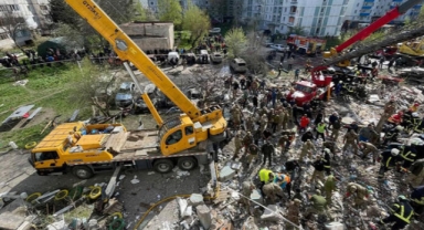 Ukrayna’da Kiev, Dnipro ve Uman’a roket saldırısı: 12’den fazla ölü