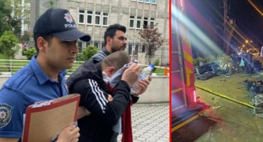 4 kişinin öldüğü kazada alkollü çıkan otomobil sürücüsü gözaltına alındı