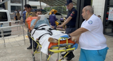 Adliyeye sedyeyle  geldi, tutuklandı