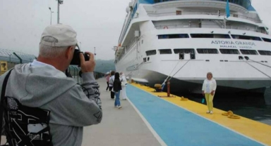Amasra'ya kruvaziyer ile 10 ayda 17 bin 305 Rus turist geldi