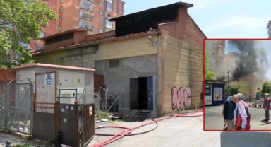 Ankara'da trafo merkezinde yangın