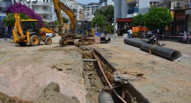 ASAT'tan Alanya'da üç mahalleye 2200 metre yeni hat