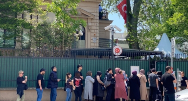 Avusturya’da Türkiye'deki Cumhurbaşkanı Seçimi için oy verme süreci yoğun katılımla sürüyor