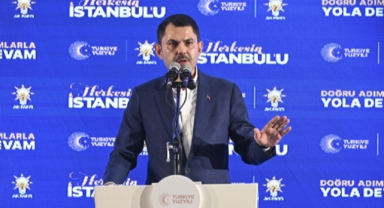 Bakan Kurum, Cumhur İttifakı ilçe başkanlarıyla buluşmasında konuştu