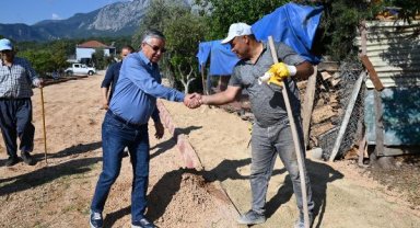 Başkan Topaloğlu Kuzdere'de