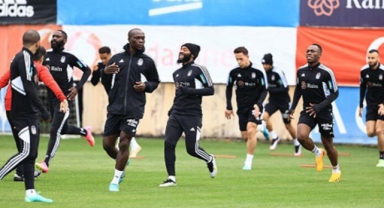 Beşiktaş kondisyon ve taktik çalıştı