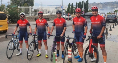 BİSİKLET TAKIMI  Bodrum’da Yarıştı