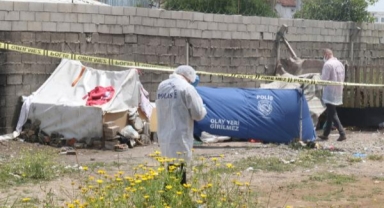 Boş arazide  ölü bulundu