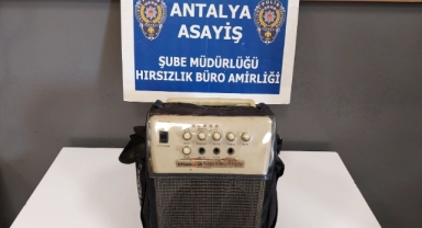 Caminin ses sistemini  çalan 2 şüpheli yakalandı