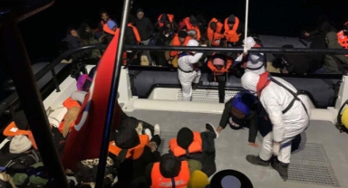 Çanakkale'de 50 kaçak göçmen yakalandı