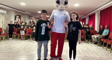 Çocuklar 'OLİ' ile spor kültürünü öğrendi