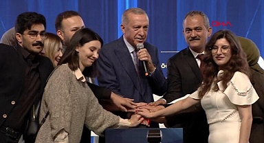 Cumhurbaşkanı Erdoğan 45 bin Öğretmen Atama Programı'na katıldı