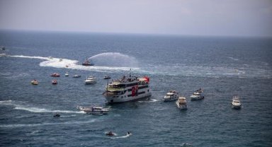 Denizde de 19 Mayıs coşkusu