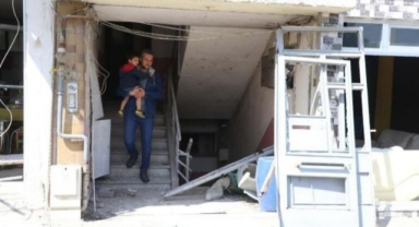 Denizli'de 5 katlı binada patlama