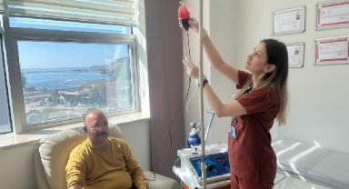 Finike DH'de ozon terapisi