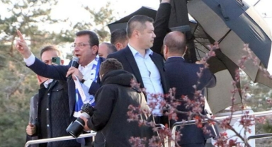 İmamoğlu'nun konuşması sırasında çıkan olaylarla ilgili 15 gözaltı