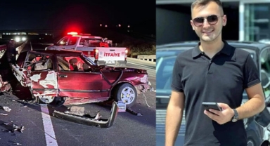 İnfaz koruma memuru, trafik kazasında öldü