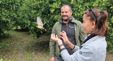İzciler, Bilim Köyü'nde Kuş Halkalama Kampı'na katıldı