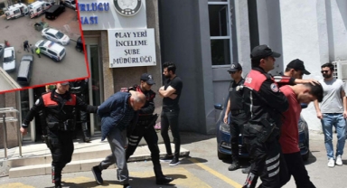 İzmir'de kahvehanede 5 kişinin öldüğü olayın şüphelileri adliyede