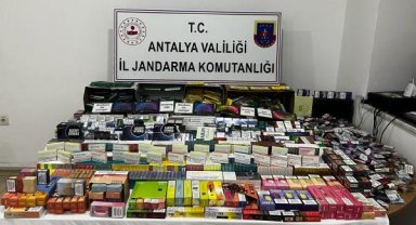 Jandarmadan kaçak tütün ve elektronik sigara operasyonu
