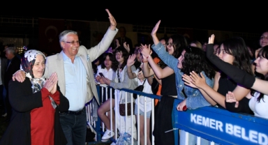 Kemer'de gençleri  GRİPİN coşturdu