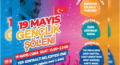 Konyaaltı’nda  Gençlik Şöleni
