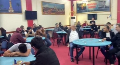 Kumar oynarken yakalanan 118 kişiye 478 bin TL para cezası
