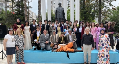 Liselilerden sanat günleri gösterisi