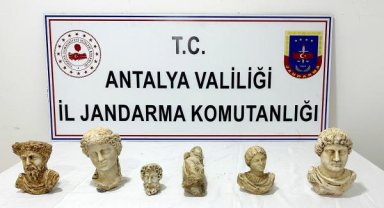 Manavgat'ta tarihi eser operasyonu