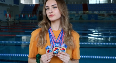 Milli sporcu Alya Akar, serbest dalışta dünya şampiyonluğu hedefiyle çalışıyor