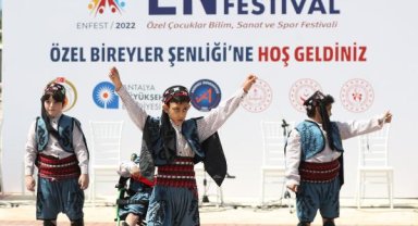 Özel çocuklar ENFEST'te buluşuyor