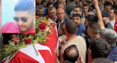 Polisin açtığı ateş sonucu ölen genç son yolculuğuna uğurlandı