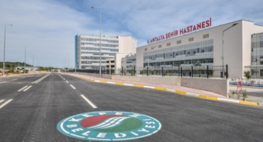 Şehir hastanesine muhteşem yol 